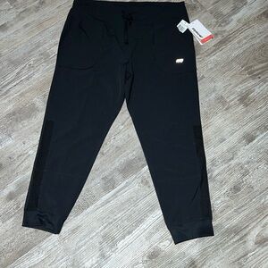 Very Stylish Comfort Marika Dry Kwik Netted Calf Panel Workout or Active Pants